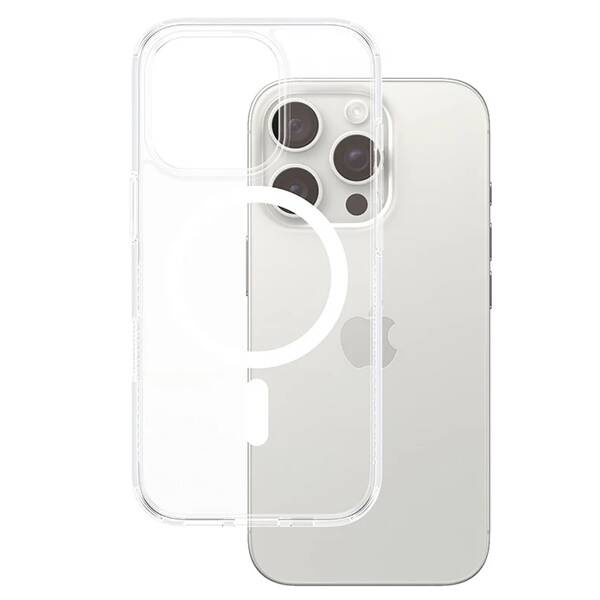 Etui PanzerGlass HardCase iPhone 16 Pro 6.3" biały/white MagSafe 1292