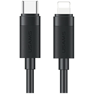 Kabel USAMS U94 30W USB-C do Lightning   1m czarny