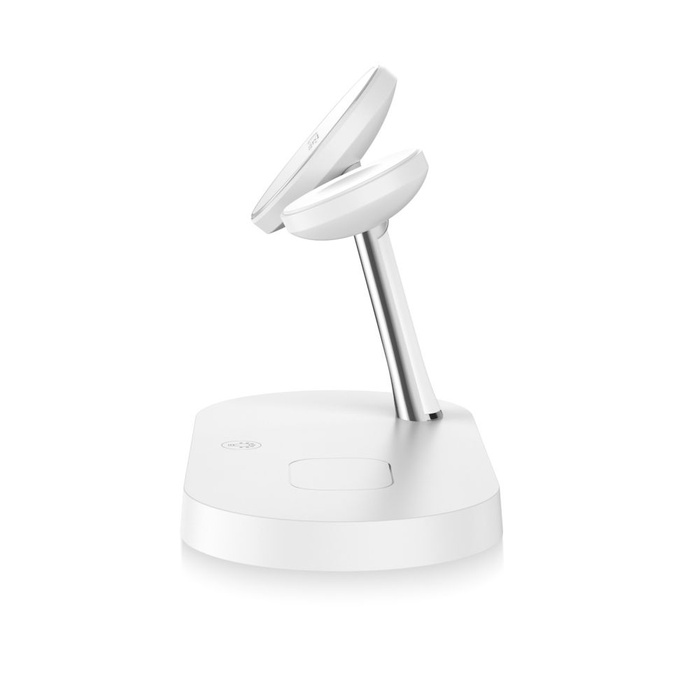 Ładowarka Indukcyjna Tech-Protect A12 3 In1 Magnetic Magsafe Wireless Charger White