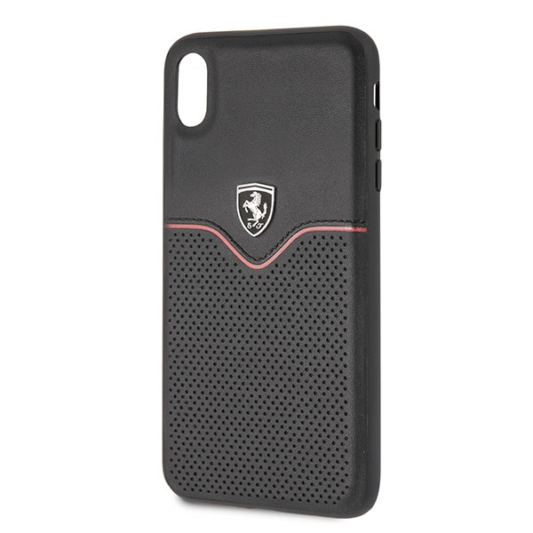 Etui FERRARI Apple iPhone Xs Max Off Track Victory Czarny Case