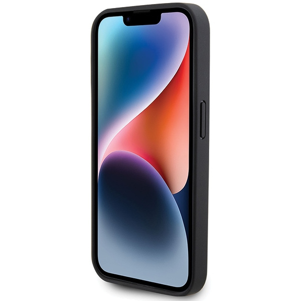 Etui Bmw Bmhmp15l22nbck Iphone 15 Pro 6.1" Czarny/black Hardcase Leather Carbon Magsafe Case