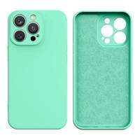 Silicone case etui Xiaomi Redmi Note 11 Pro 5G / 11 Pro / 11E Pro silikonowy pokrowiec miętowozielone