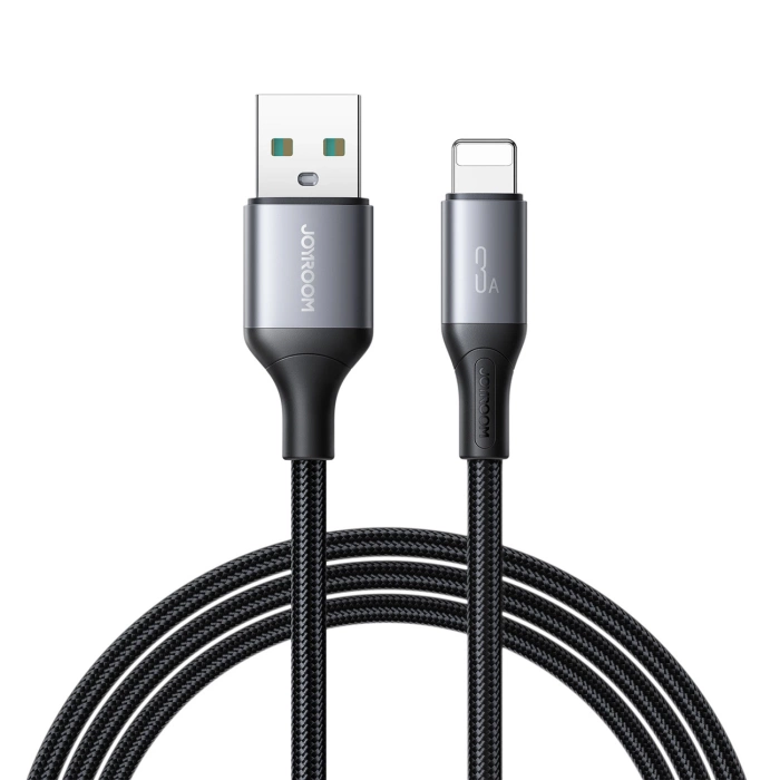 Kabel Joyroom S-A28 Flash Series 3A USB-A - Lightning 1m - czarny