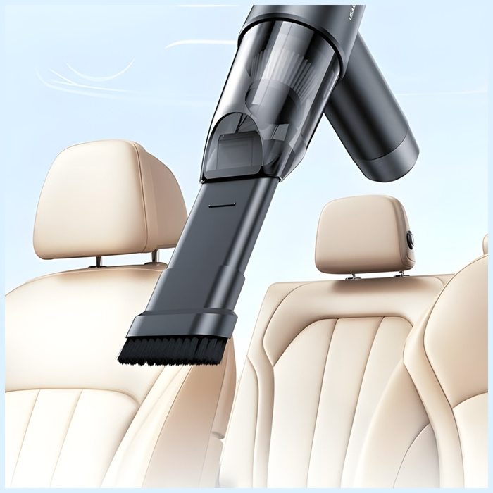 USAMS Odkurzacz samochodowy 6w1 XJ series czarny/black ZB291XCQ01 (US-ZB291)