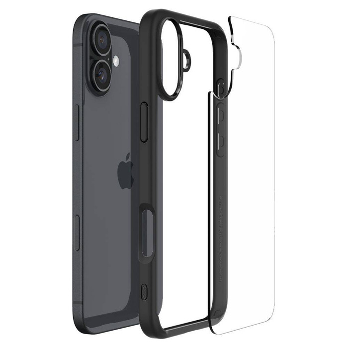 Etui SPIGEN ULTRA HYBRID IPHONE 16 PLUS MATTE BLACK
