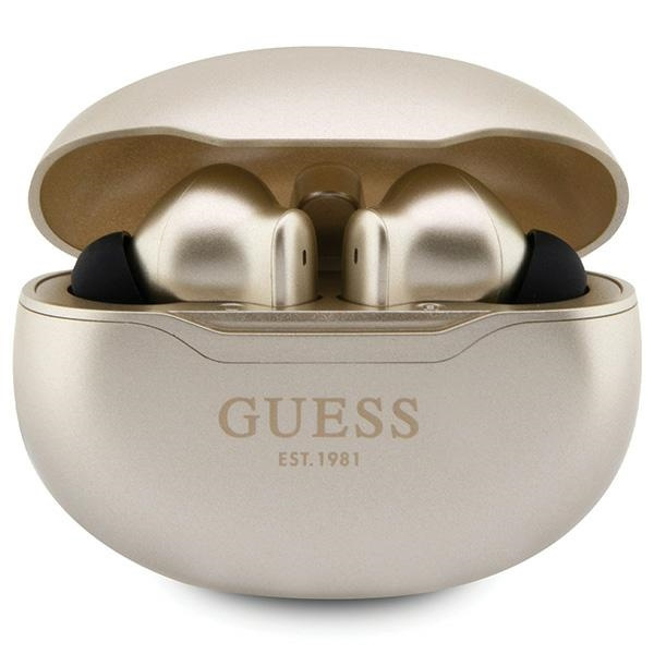 Guess słuchawki Bluetooth GUTWST50ED TWS + stacja dokująca złoty/gold Classic EST