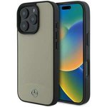 Etui Mercedes iPhone 16 Pro Max 6.9" beżowy/beige hardcase MB Textured and Plain Leather MagSafe