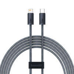 Baseus kabel do iPhone USB Typ C - Lightning 2m, Power Delivery 20W szary