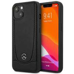 Etui Mercedes iPhone 14 Plus 6,7" czarny/black hardcase Leather Urban
