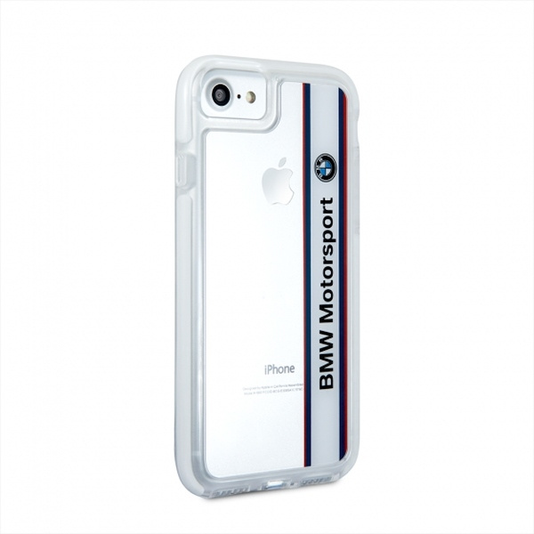 Etui BMW Apple iPhone 7 SHOCKPROOF Bezbarwny Biały Case