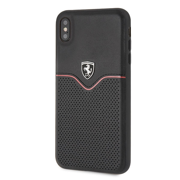 Etui FERRARI Apple iPhone Xs Max Off Track Victory Czarny Case