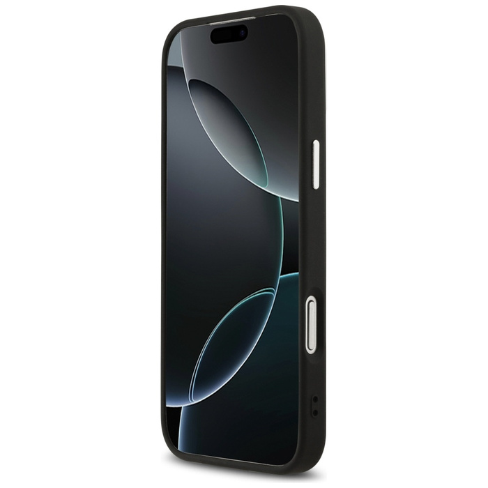 Etui Guess Triangle Logo MagSafe do      iPhone 17 Pro Max czarny