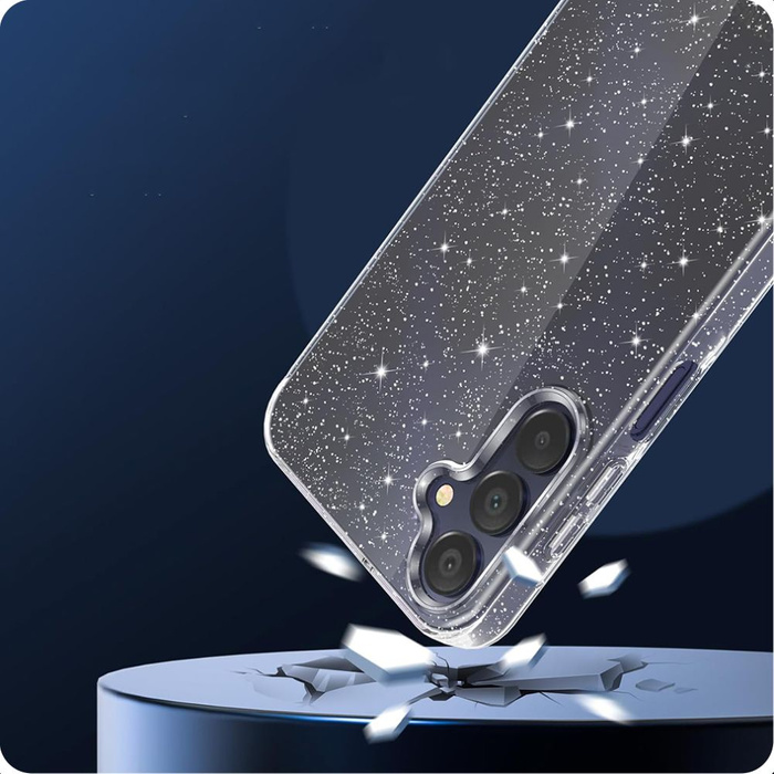 Etui Tech-protect Flexair Samsung Galaxy A55 5g Glitter Case