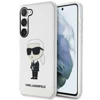 Etui Karl Lagerfeld Klhcs23shniktct S23 S911 Transparent Hardcase Ikonik Karl Lagerfeld Case