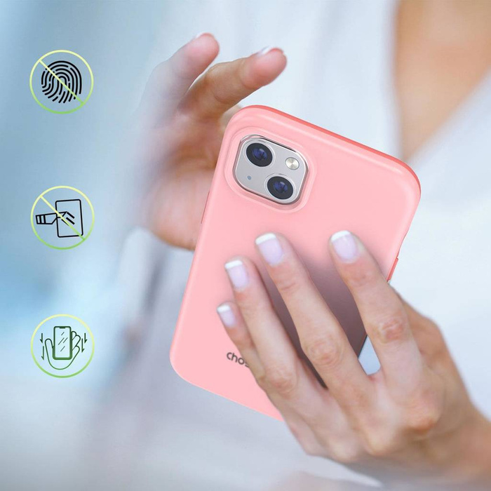 Choetech MFM Anti-drop case etui Made For MagSafe do iPhone 13 różowy (PC0112-MFM-PK)
