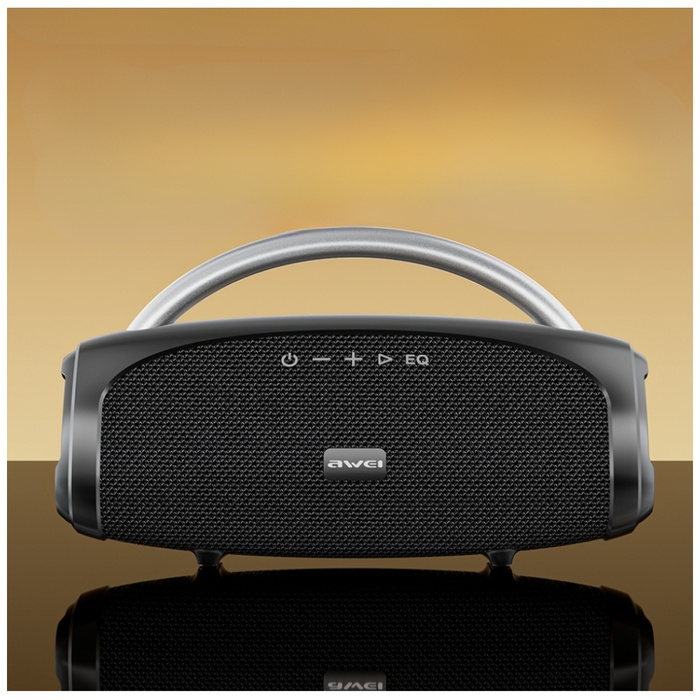 Głośnik bezprzewodowy AWEI KA39 100W     Bluetooth 5.3 przenośny zewnętrzny czarny