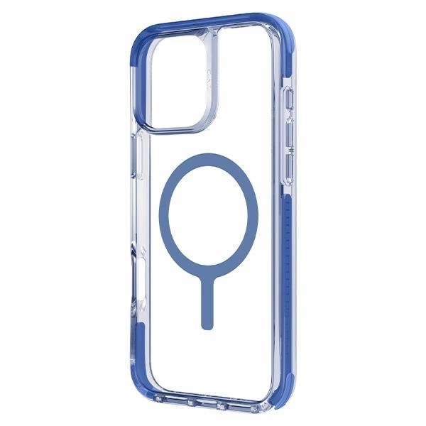 Etui UNIQ Combat iPhone 16 Plus 6.7" Magclick Charging niebieski/pearl blue