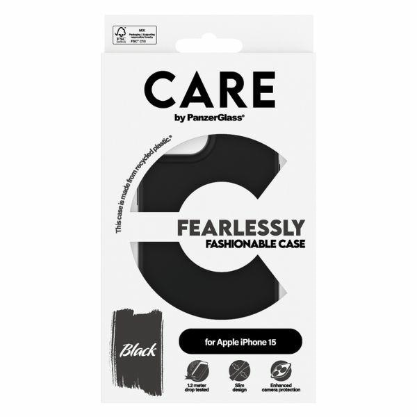 CARE by PanzerGlass Fearlessly Fashionable Case iPhone 15 6,1" czarny/black 1429