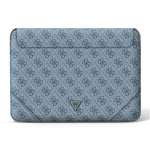 Torba GUESS Laptop 13 14 Sleeve 4G Uptown Triangle Logo Niebieski