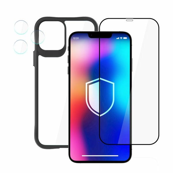 Etui 3mk Comfort Set 4in1 iPhone 12 Pro 6.1" Zestaw Akcesoriów Ochronnych 4w1 Case