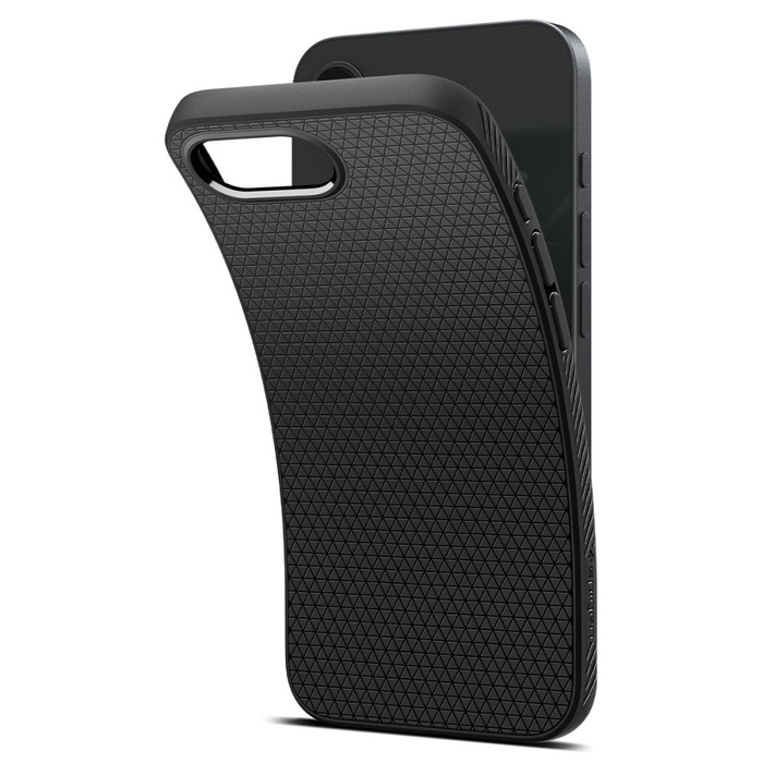 ETUI SPIGEN IPHONE 16E LIQUID AIR MATOWE CZARNE