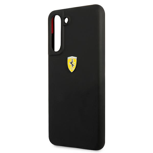 Etui FERRARI Samsung Galaxy S21 FE Silicone Czarny Hardcase