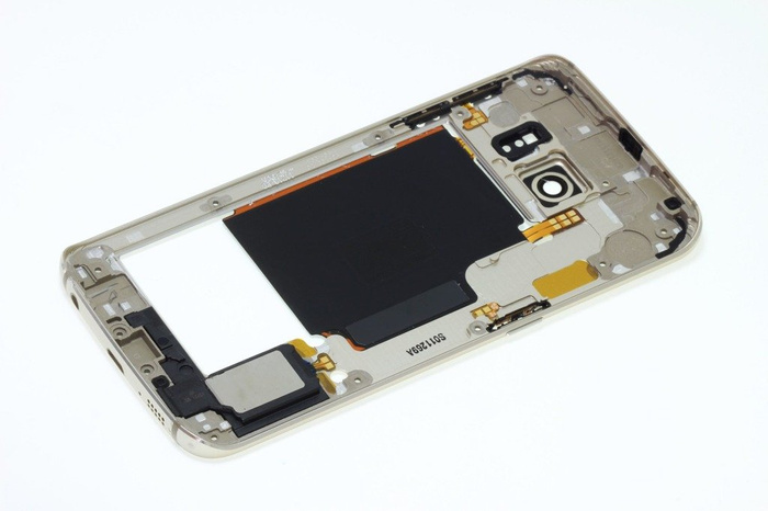 Obudowa Korpus Ramka SAMSUNG Galaxy S6 Edge Gold Platinum Grade B