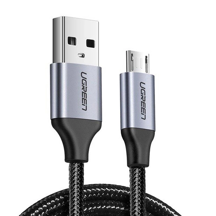 Ugreen kabel przewód USB - micro USB 1m szary (60146)