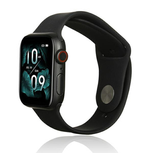 Beline pasek Apple Watch Silicone42/44/45/49mm czarny /black