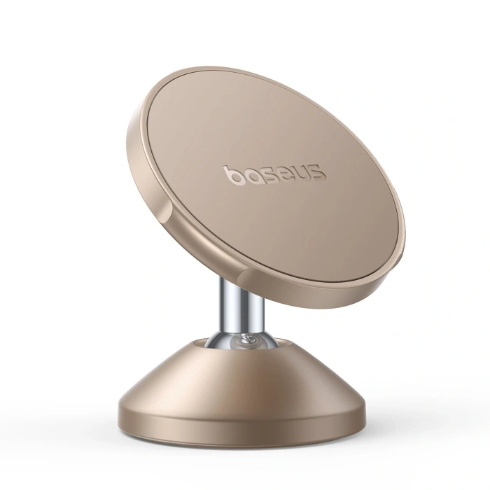 Uchwyt magnetyczny Baseus GoTrip DC1 kompatybilny z MagSafe na szybę/deskę rozdzielczą - złoty