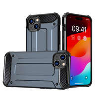 Etui Pancerne etui do iPhone 15 Hybrid Armor - niebieskie Case