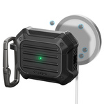 Etui Spigen Tough Armor Mag Magsafe Apple Airpods Pro 1 / 2 Black Case