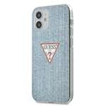 Etui GUESS Apple iPhone 12 Mini Jeans Collection Niebieski Hardcase