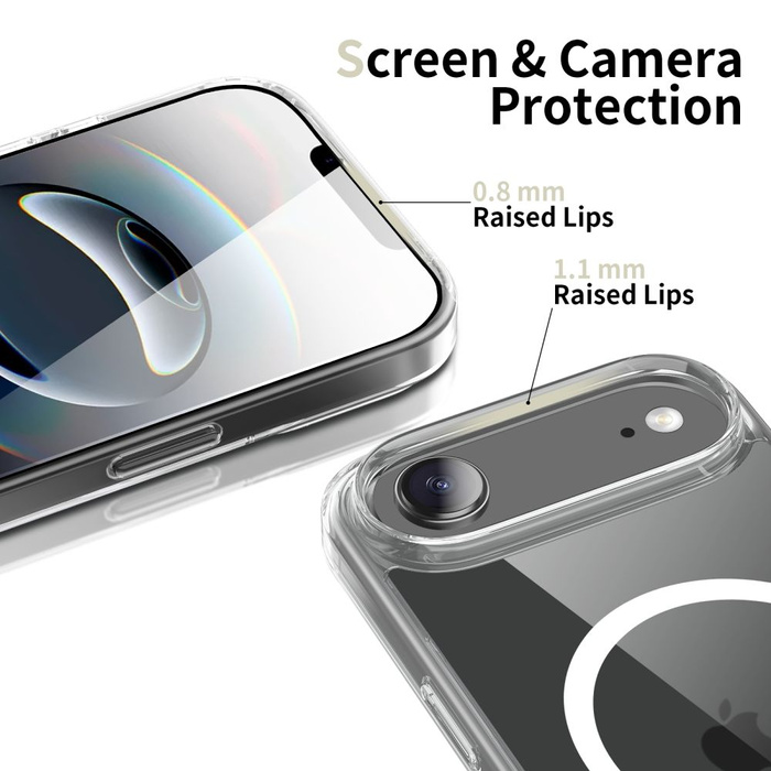 ETUI TECH-PROTECT IPHONE 17 AIR FLEXAIR HYBRID MAGSAFE PRZEZROCZYSTE