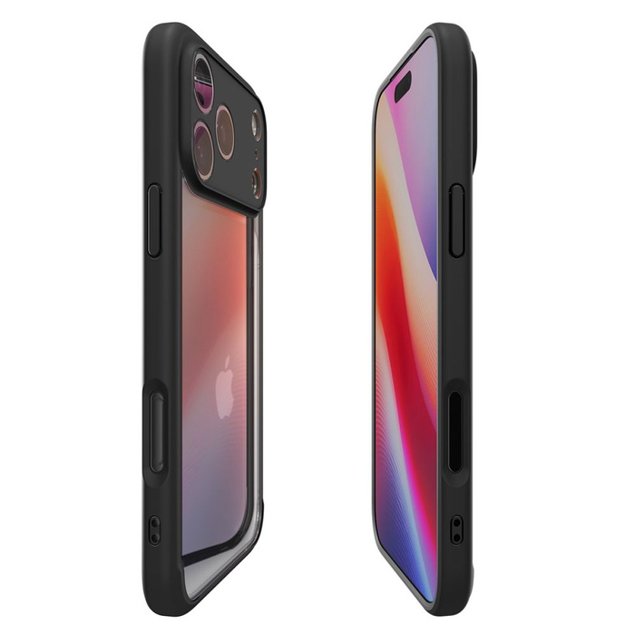 ETUI SPIGEN IPHONE 17 PRO MAX ULTRA HYBRID MATTE BLACK