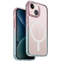 Etui UNIQ etui Combat Duo iPhone 15 6.1" Magclick Charging niebiesko-różowy/pastel sky blue-powder pink Case