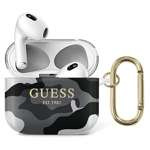 Etui GUESS Apple AirPods 3 Camo Collection Czarny Case