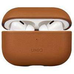 UNIQ etui Terra AirPods Pro 2 gen. Genuine Leather brązowy/toffee brown