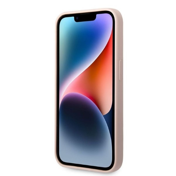 Etui KARL LAGERFELD Apple iPhone 14 Pro Max Silicone NFT Ikonik Magsafe Różowy Hardcase