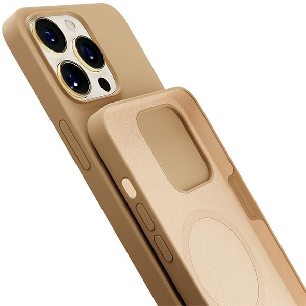 3MK Hardy Case iPhone 14 Pro Max 6,7" złoty/gold MagSafe