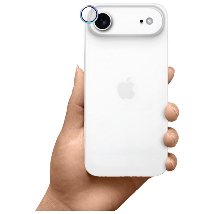 Ochrona na obiektyw aparatu 3MK iPhone 17 Air HARDY Lens Protection Pro Wielokolorowy