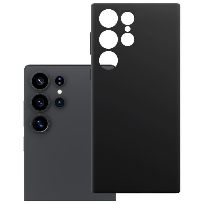 Etui 3MK Hardy MagSilicone do Samsung    Galaxy S24 Ultra czarny