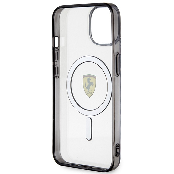 Etui Ferrari FEHMP14SURKT iPhone 14 6,1" przezroczysty/transparent hardcase Outline Magsafe Case