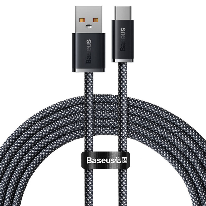 Baseus Dynamic Series kabel USB - USB Typ C 100W 2m szary (CALD000716)