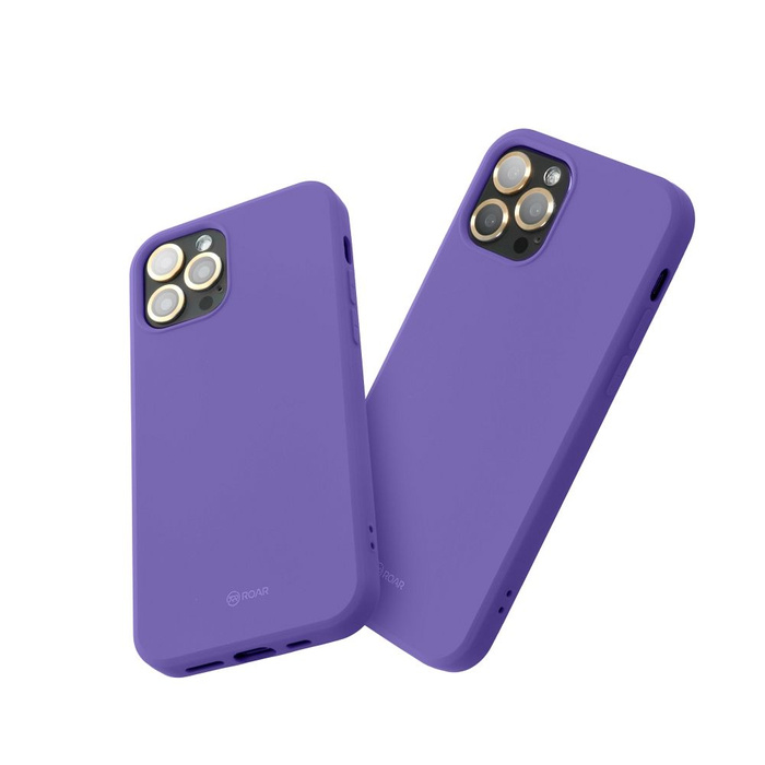 ROAR futerał ALL DAY COLORFUL JELLY do SAMSUNG S25 Edge Fioletowy