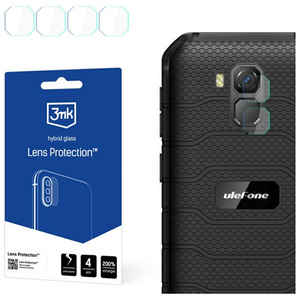 3MK Lens Protect Ulefone Armor X7 Pro Ochrona na obiektyw aparatu 4szt