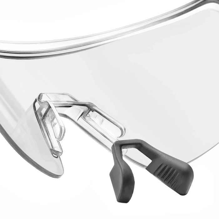 Okulary rowerowe Rockbros fotochromowe, z ochroną UV i wkładką korekcyjną - białe