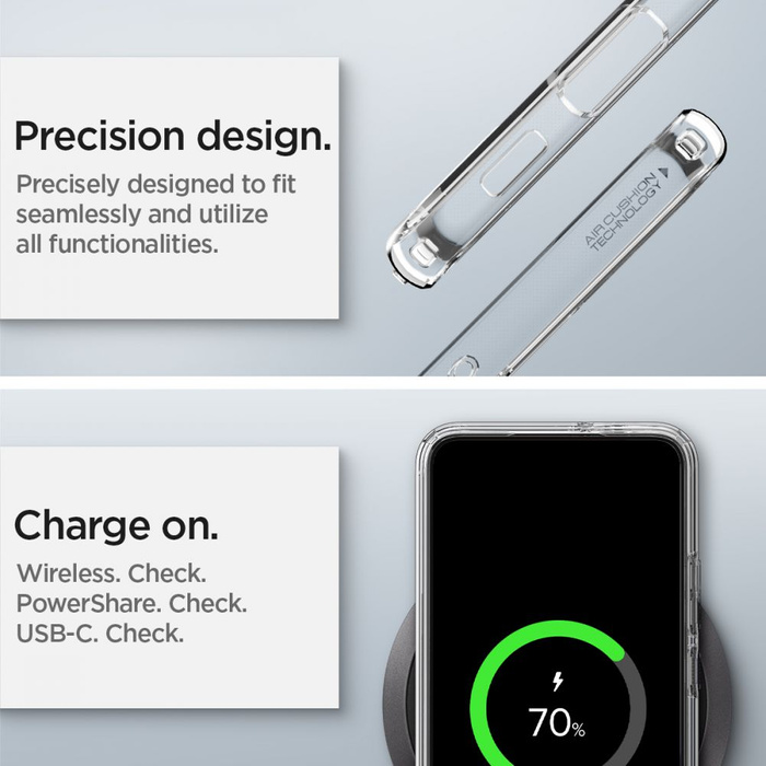 ETUI SPIGEN Ultra Hybrid Samsung Galaxy S22 Crystal Przezroczyste Clear Case