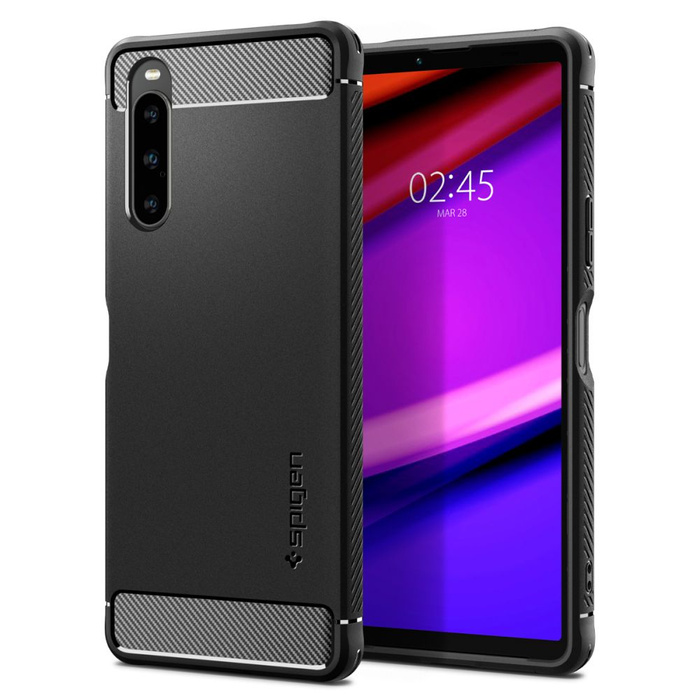 Etui Spigen Rugged Armor Sony Xperia 10 V Matte Black Case