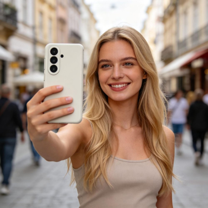 TECH-PROTECT SILICONE MAGSAFE GALAXY S26+ PLUS COSMIC LATTE